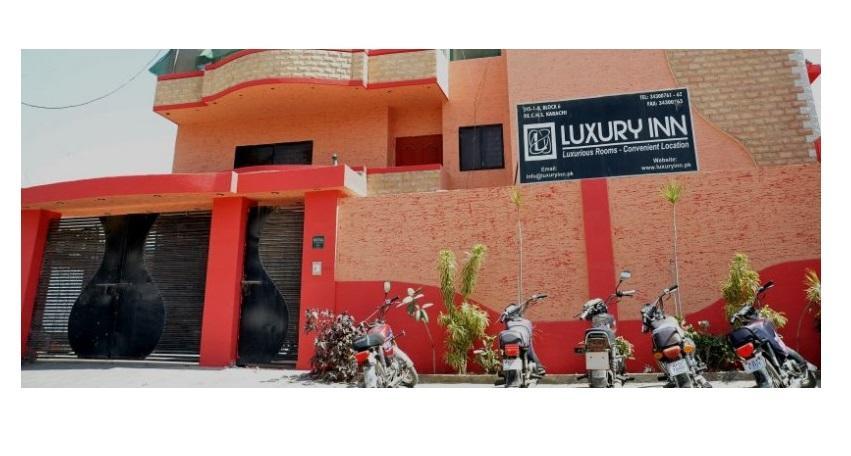 Luxury Inn Karachi Bagian luar foto